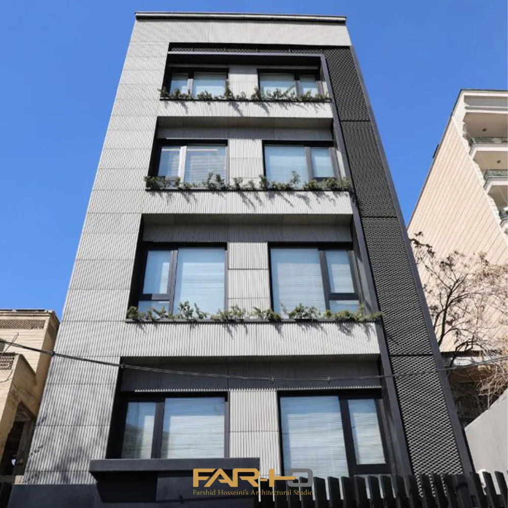 Doctors building project in Valenjak, a FARHO architecture project in Velenjak, Tehran.