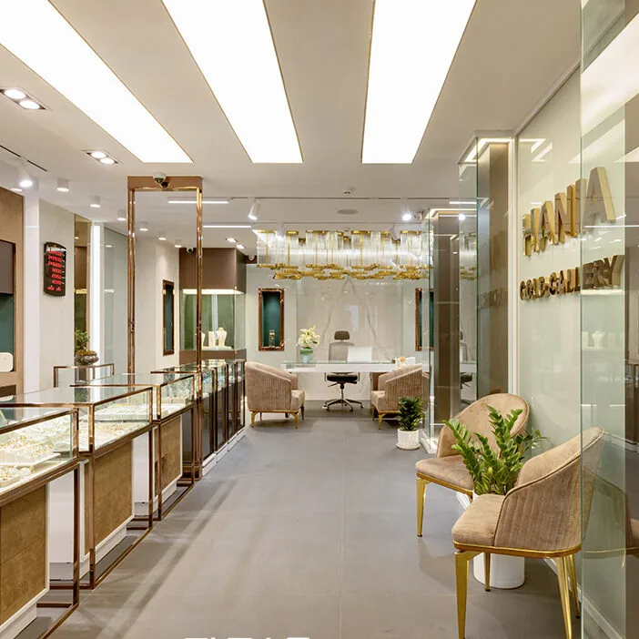 Hana Gold Gallery, a FARHO architecture project in Semnan, Iran.