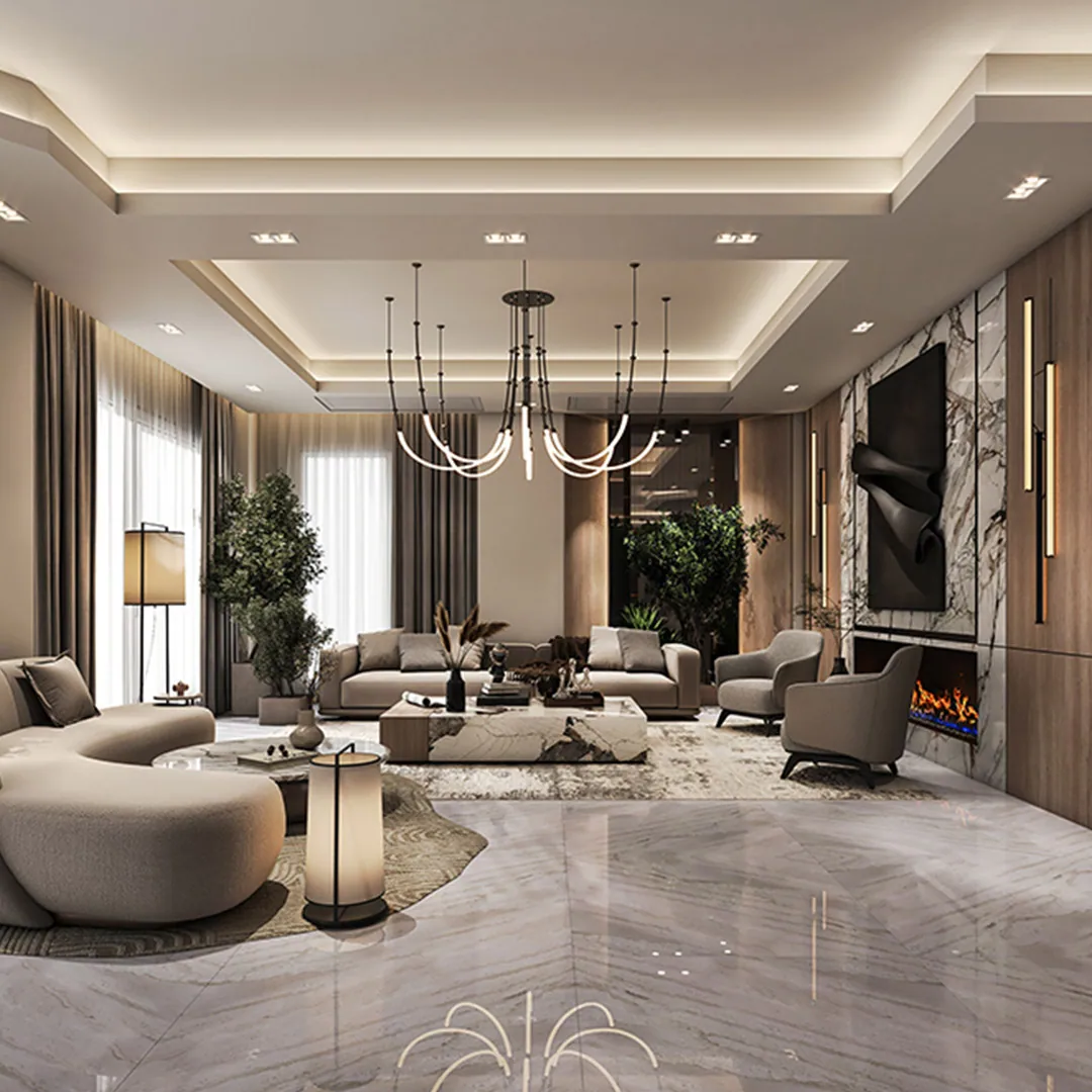 Villa Design Project – Golestan Town, a FARHO architecture project in Mahmoud Abad, Mazandaran.