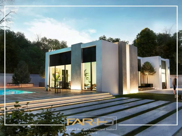 Villa design in Mashhad, a FARHO architecture project in Mashhad, Iran.