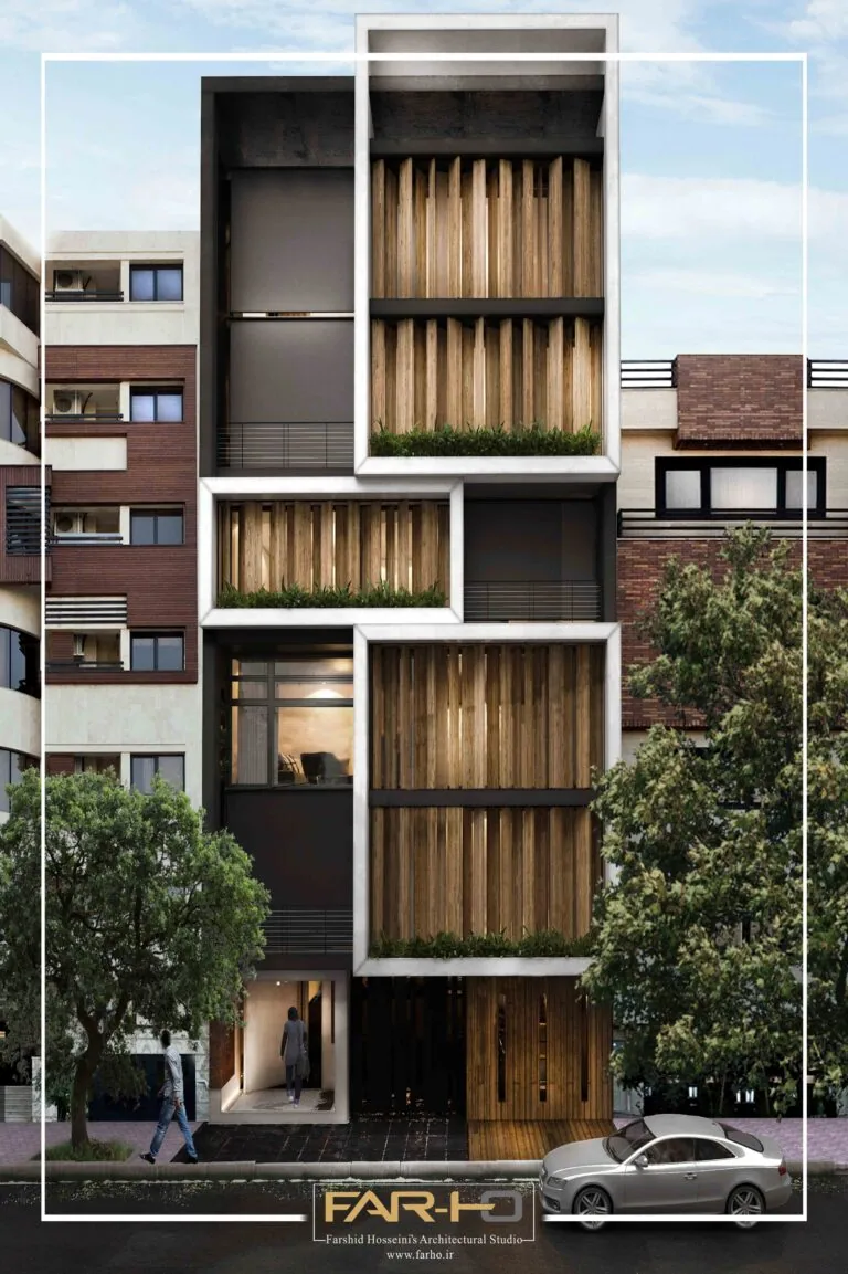 Makan Building, a FARHO architecture project in Darus, Tehran.