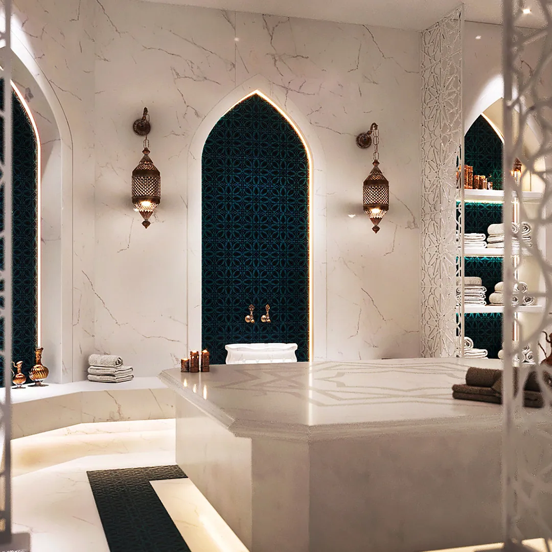 Turkish bath design project in Mashhad, a FARHO architecture project in Mashhad, Iran.