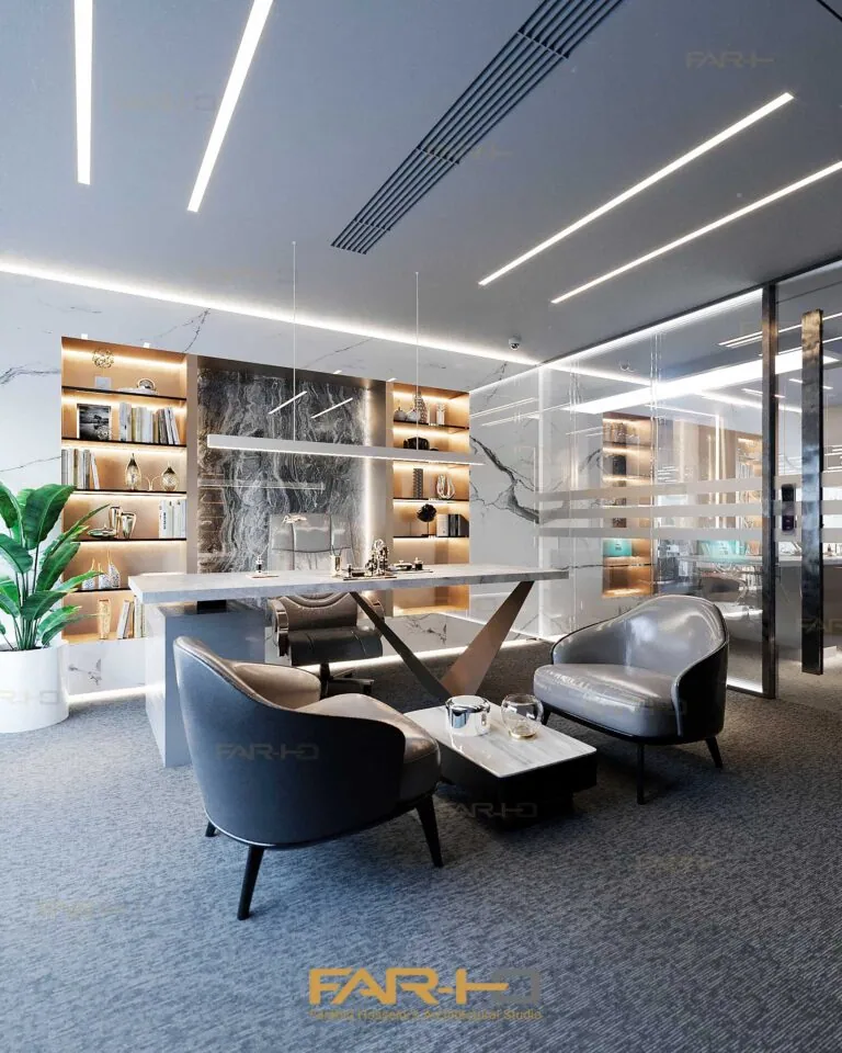 Showroom Project in Zaferaniyeh, a FARHO architecture project in Zaferaniyeh, Tehran.