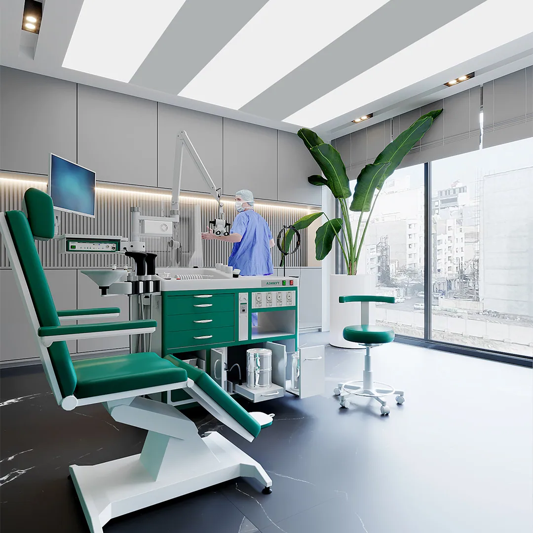 Clinic – Palladium Mall, a FARHO architecture project in Ahvaz, Iran.
