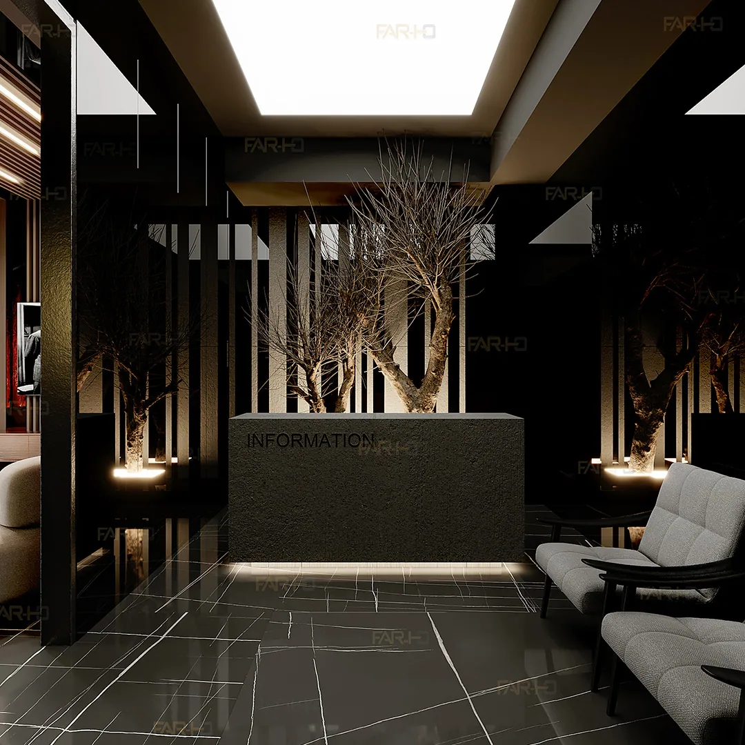Interior design project in Andarzgoo, a FARHO architecture project in Andarzgoo, Tehran.