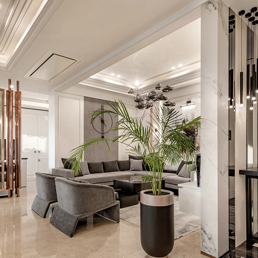 Interior design and construction project in Pasdaran, a FARHO architecture project in Pasdaran, Tehran.