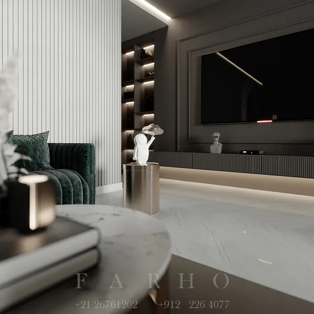 Residential Project Design in Farmanieh, a FARHO architecture project in Farmanieh, Tehran.