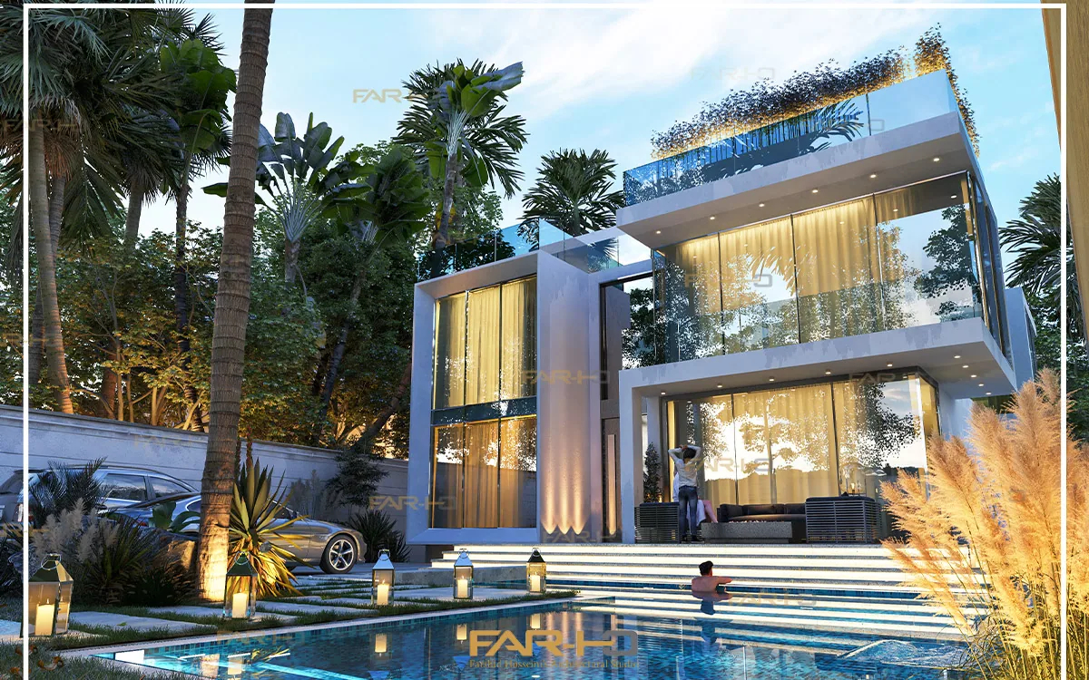 Villa design project in Nowshahr, a FARHO architecture project in Nowshahr, Iran.