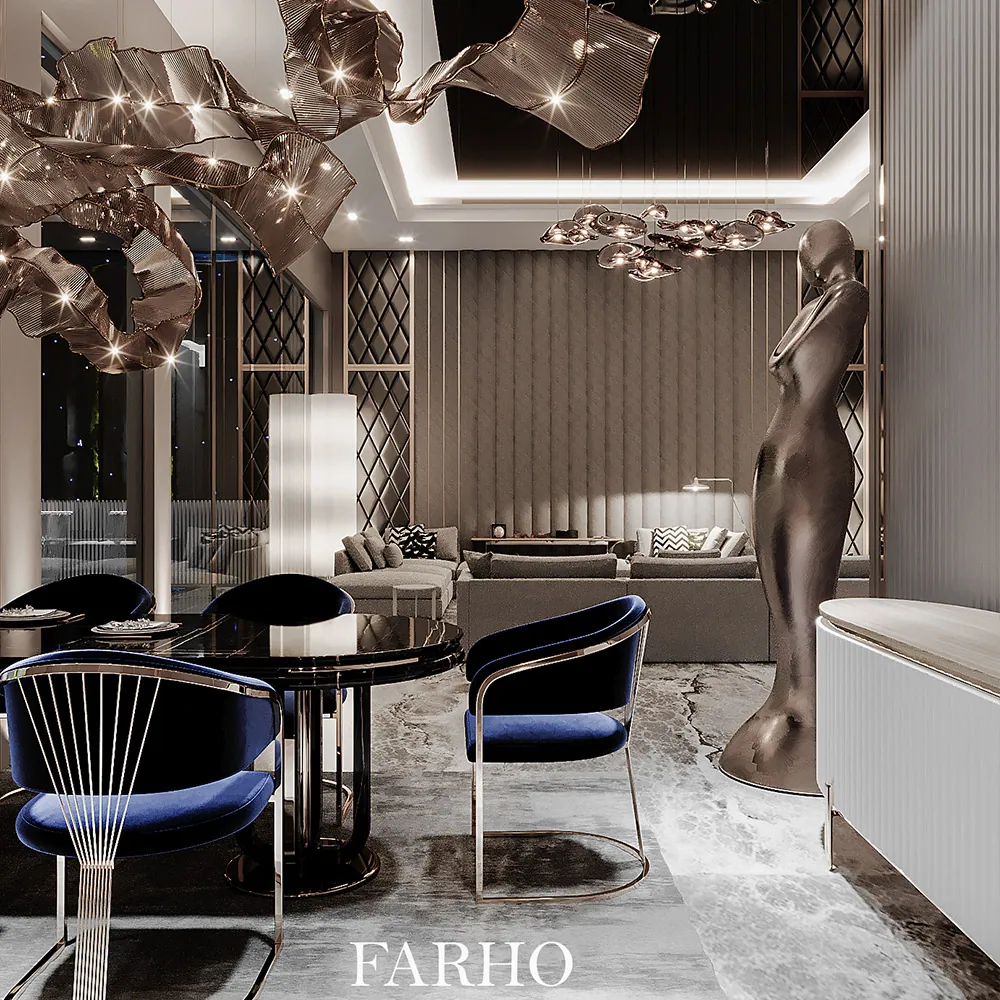 Villa Design Project in Kuwait, a FARHO architecture project in Kuwait.