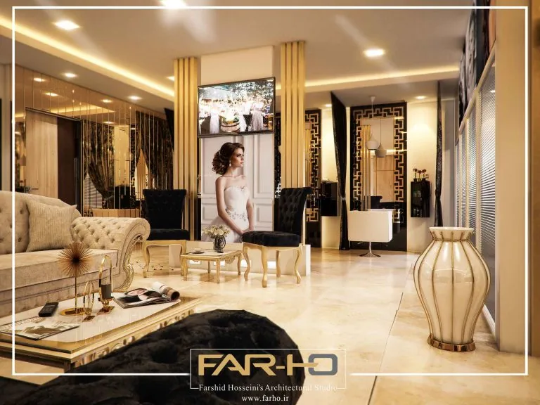 Beauty salon design project, a FARHO architecture project in Saadat abad, Tehran.