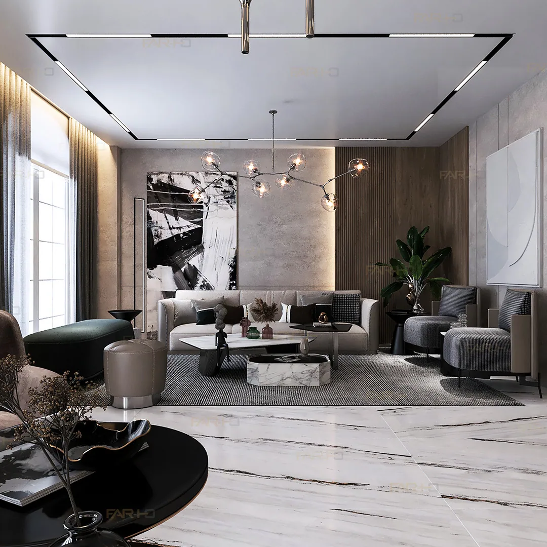 Pasdaran interior design project, a FARHO architecture project in Pasdaran / Tehran.