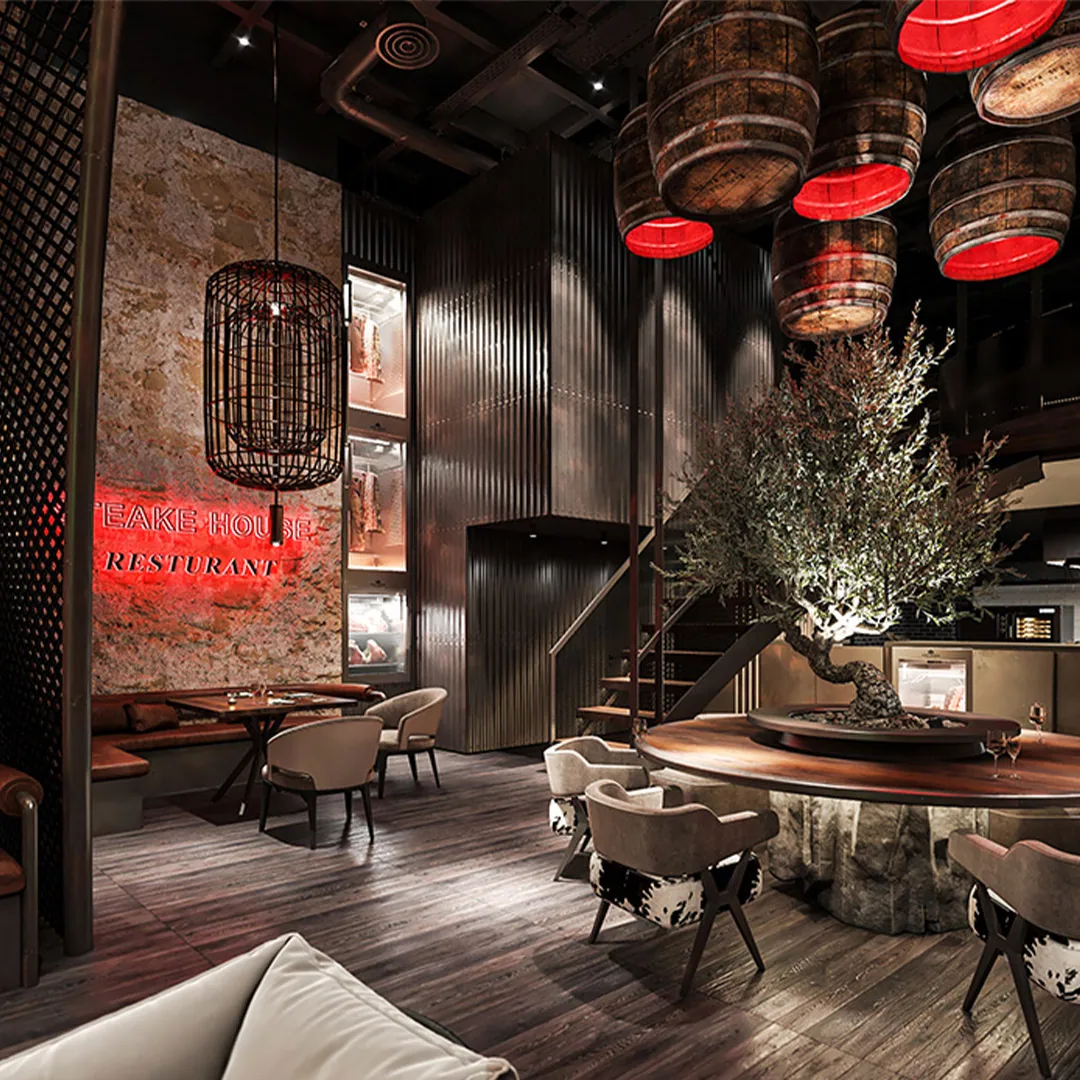 Zafar Restaurant Design Project, a FARHO architecture project in Zafar, Tehran, Iran.