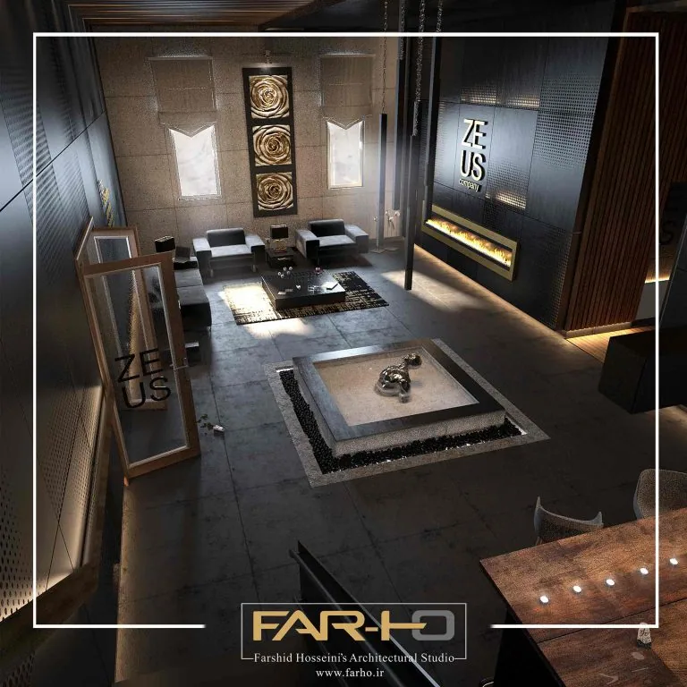 Zeus Gold Company Project, a FARHO architecture project in Damavand, Iran.